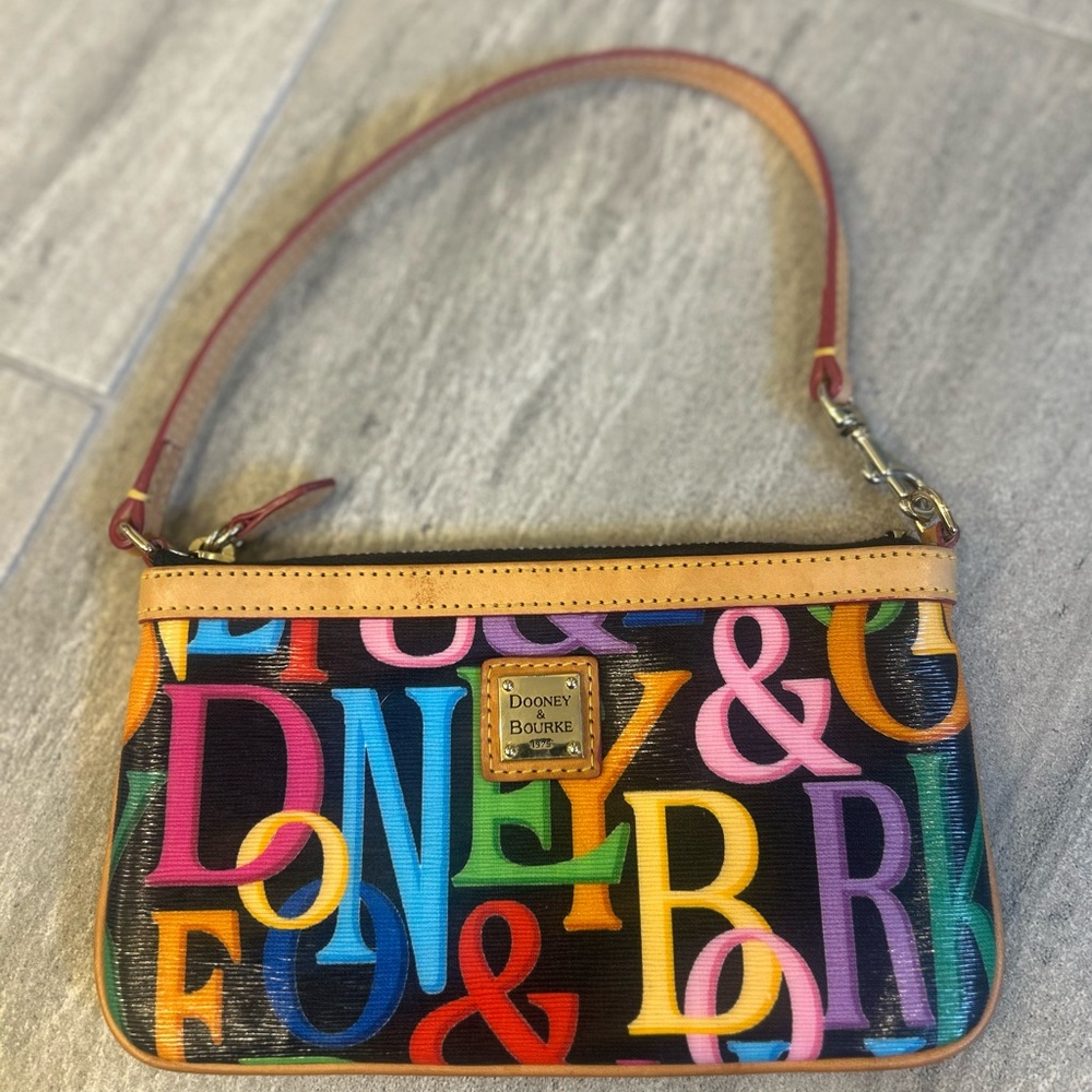 Dooney & Bourke Red and Pink Shoulder Bags